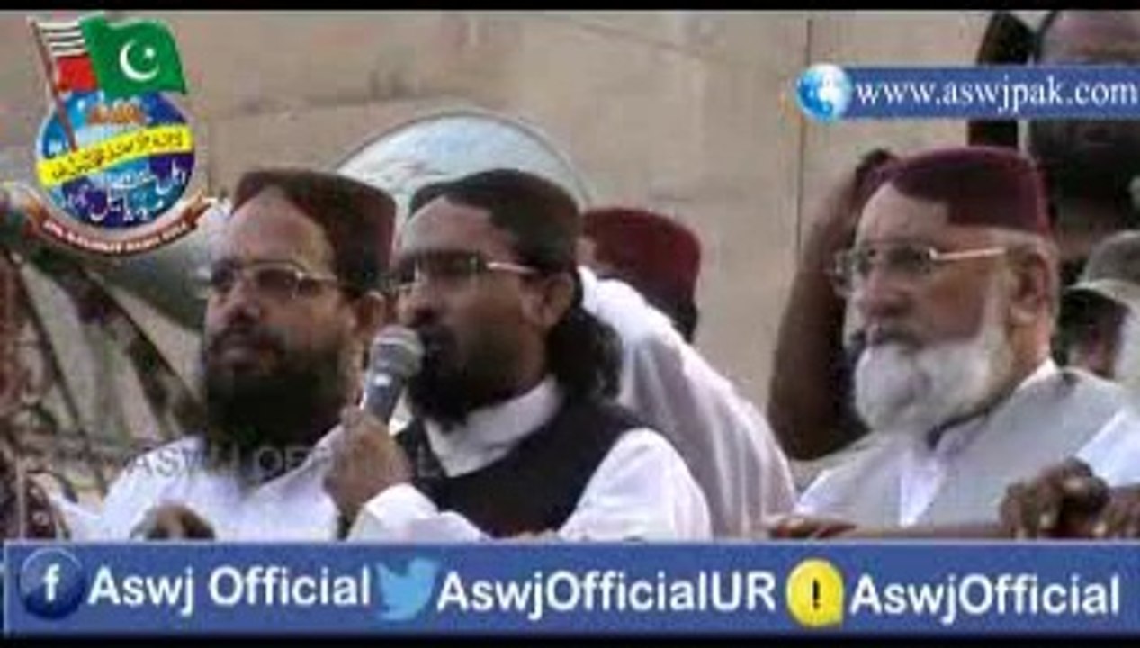 ASWJ YOUM E USMAN RAZI ALLAH O ANHU JULOOS 2014 Speech By Allama Aurangzaib Farooqui