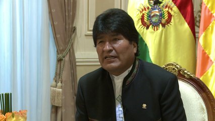 Bolivie: entretien avec Evo Morales, président réélu