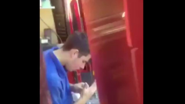 So funny Guy Scares Co-Worker Every Chance He Gets imitating Street Fighter sounds!