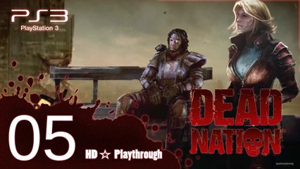 Dead Nation 【PS3】Co-op Pt.5 │ Edge of City