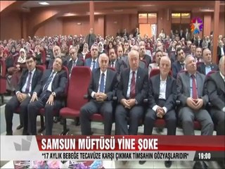 Samsun Müftüsü Zinaya kızmayan Bebeğe tecavüze üzülemez