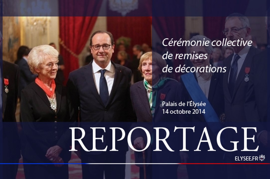 [REPORTAGE] Cérémonie collective de remises de décorations