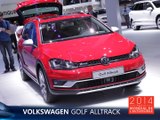 La Volkswagen Golf Alltrack en direct du Mondial de l'Auto 2014