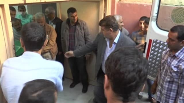 Öldürülen Gazete Dağıtıcısının Cenaze Töreni