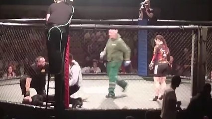 30 Saniyede Tek Hamlede Nakavt Eden Kadın