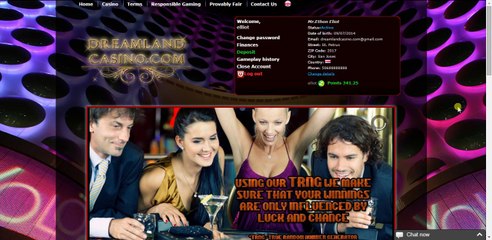 Withdrawal casino profits tutorial at best bitcoin casino with www.dreamlandcasino.com
