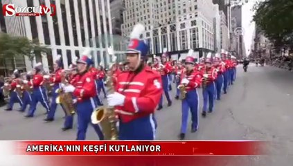 Amerika'nın keşfi kutlanıyor