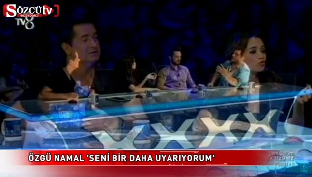 Özgü Namal 'Seni bir daha uyarıyorum'