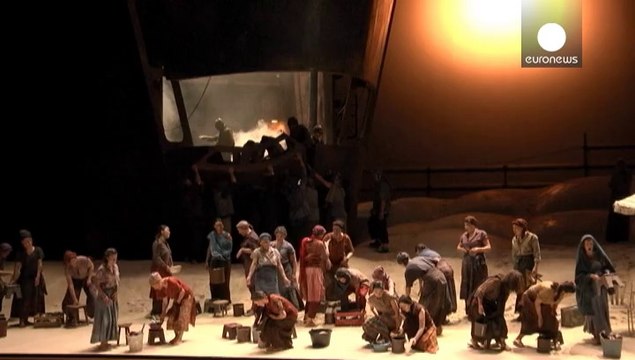 El buque fantasma de Wagner en la Ópera de Lyon