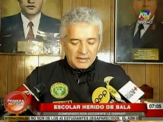 Escolar herido por impacto de bala en colegio del Callao