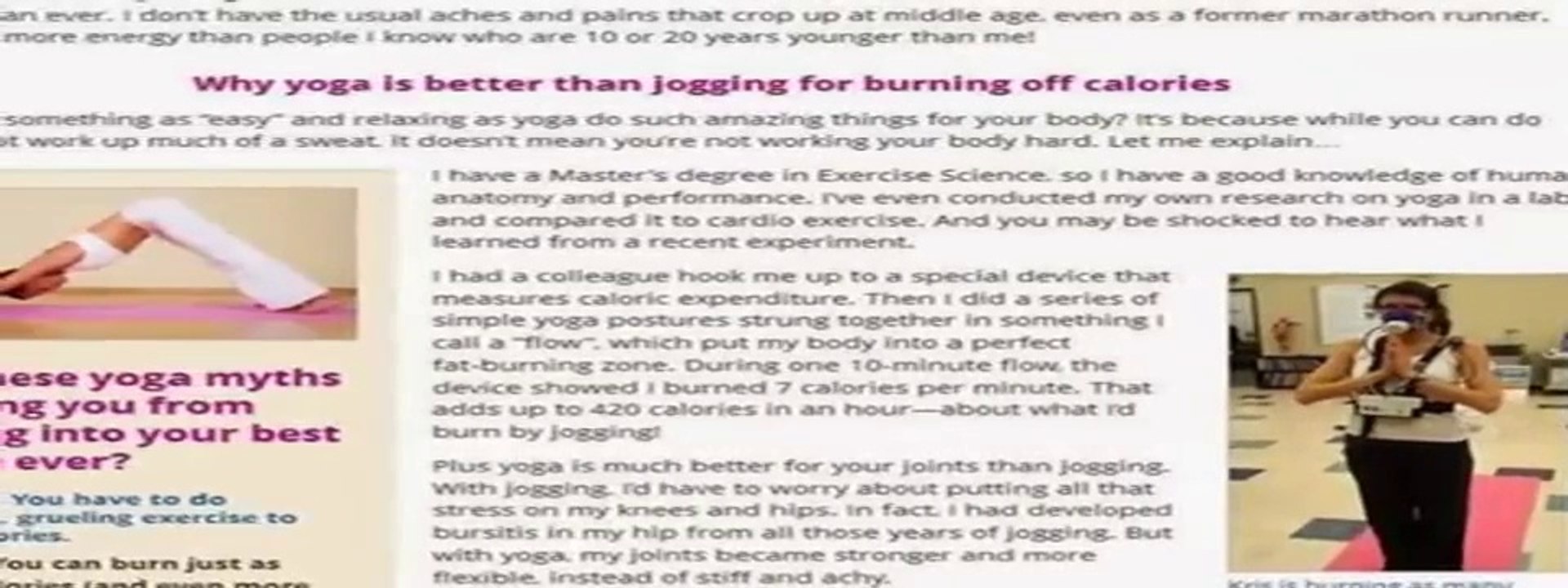 Shapeshifter Yoga - to have a beautiful body