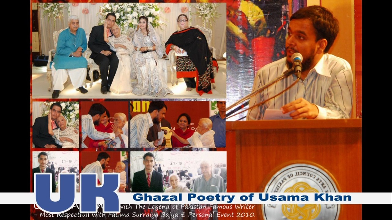Ghazal - Khuwaishoun ki bheerh mein - Poetry by Usama Khan