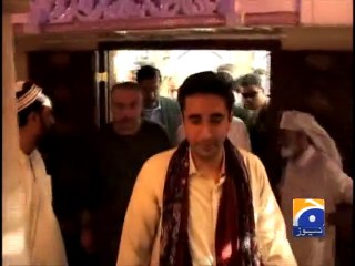 Bilawal Bhutto Zardari given warm welcome on arrival to Lyari-14 Oct 2014