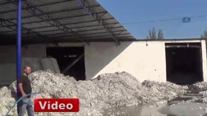 Aydın'da Çırçır Fabrikasında Yangın Çıktı