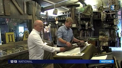 Le blouson en cuir d'Eisenhower arrive à Saint-Côme-du-Mont