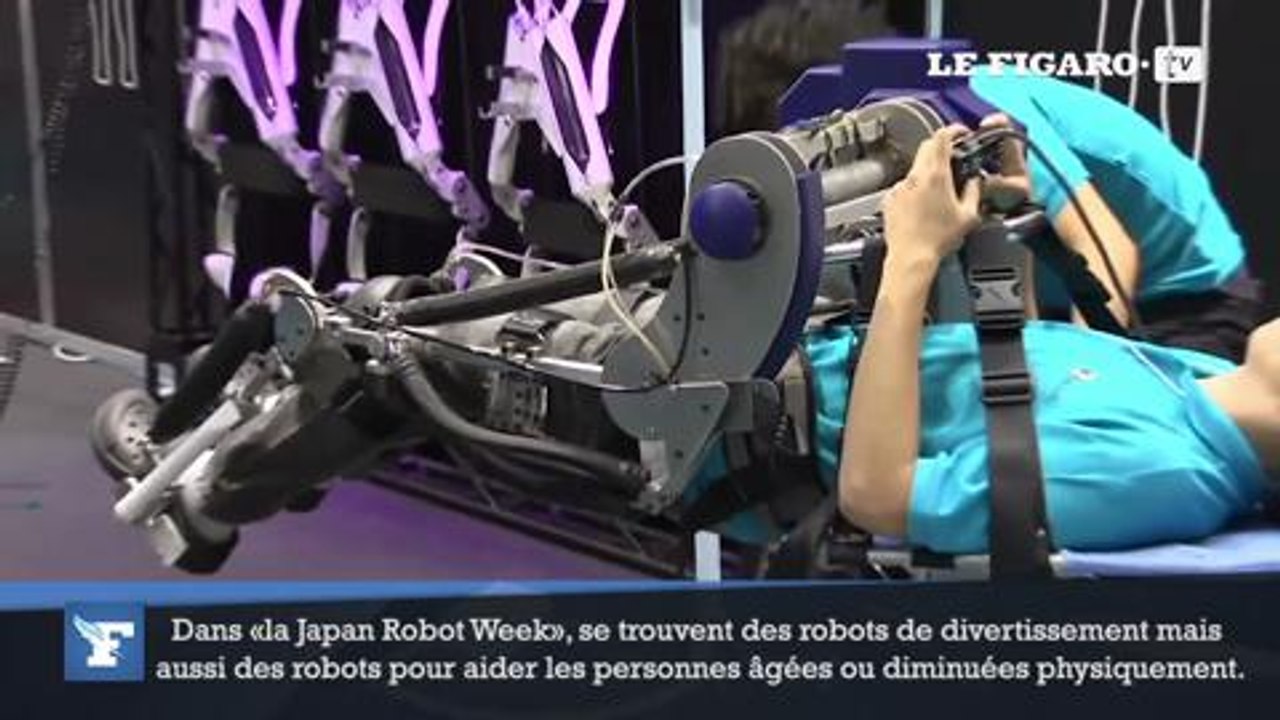 Japan Robot Week : des robots au secours des personnes diminuées