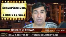 MLB Playoff Free Pick Prediction Kansas City Royals vs. Baltimore Orioles Game 4 ALCS Odds Preview 10-15-2014