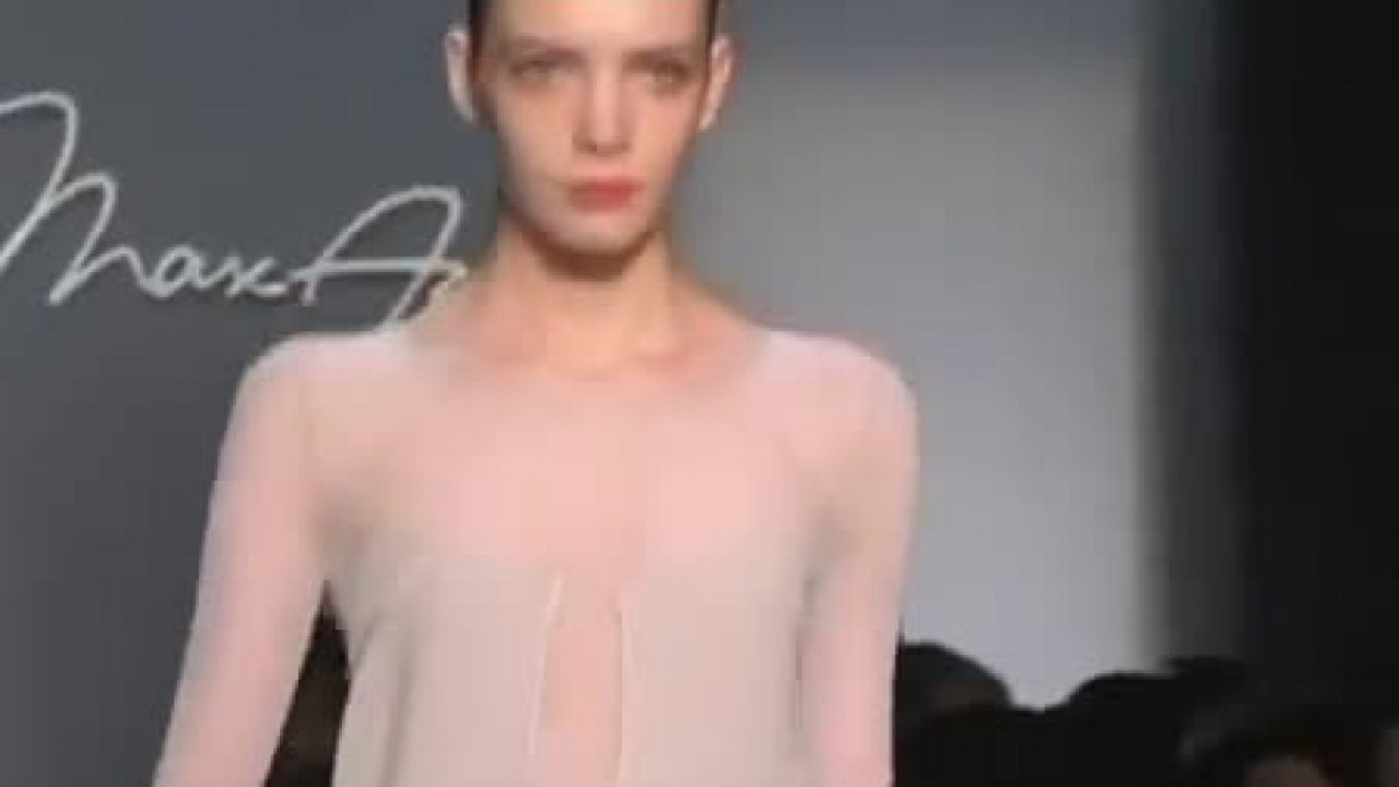 MAX AZRIA Autumn Winter 2010 2011 London by Fashion Channel