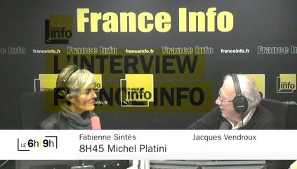 Platini sur France Info, épisode 1