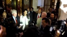 Amal Clooney regresa a trabajar en Atenas