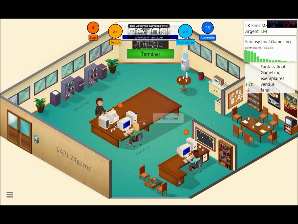 De nouveau jeux plus beau que bon"Game dev Tycoon ep 4"