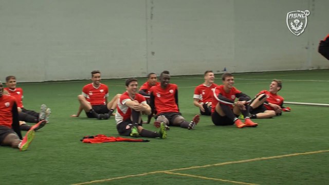 L'avant-match d'AJA-ASNL