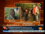 México: Movilizaciones y paros en apoyo a normalistas de Ayotzinapa