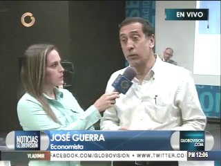 Economista José Guerra cree que se podría unificar el dólar entre Bs. 20 y 25