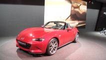 Le design au Mondial de l'automobile : la Mazda MX-5