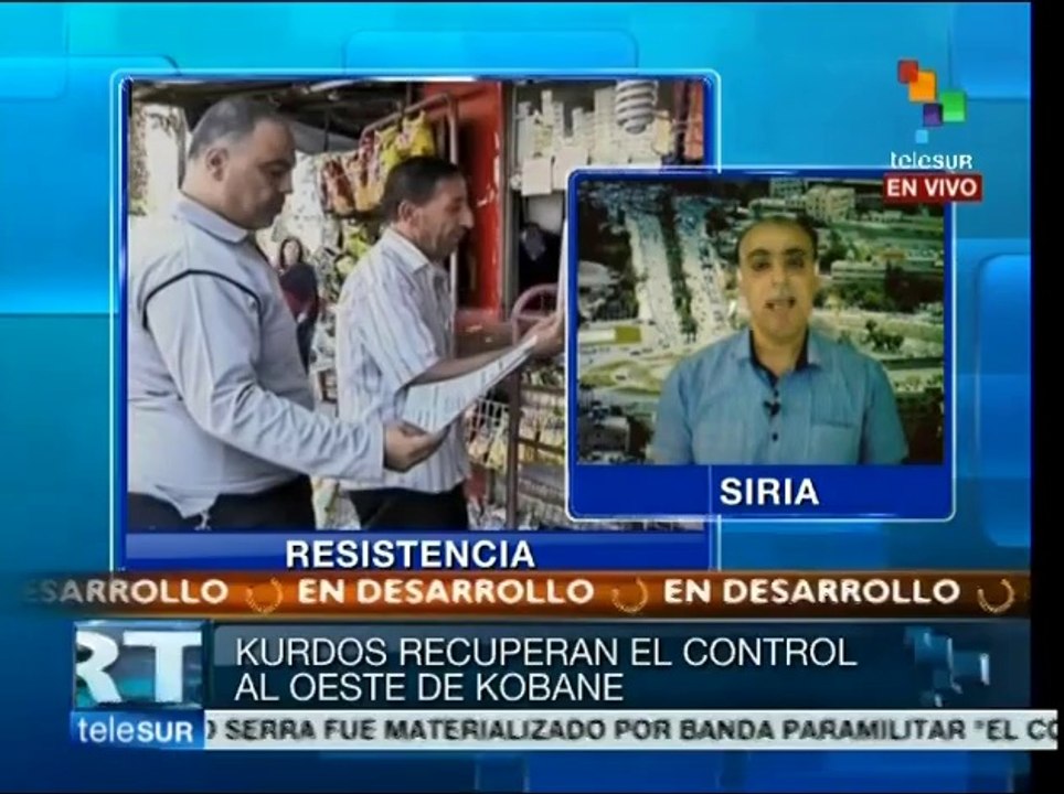 Kurdos resisten embates de EI en Kobane pero ésta podría caer en breve