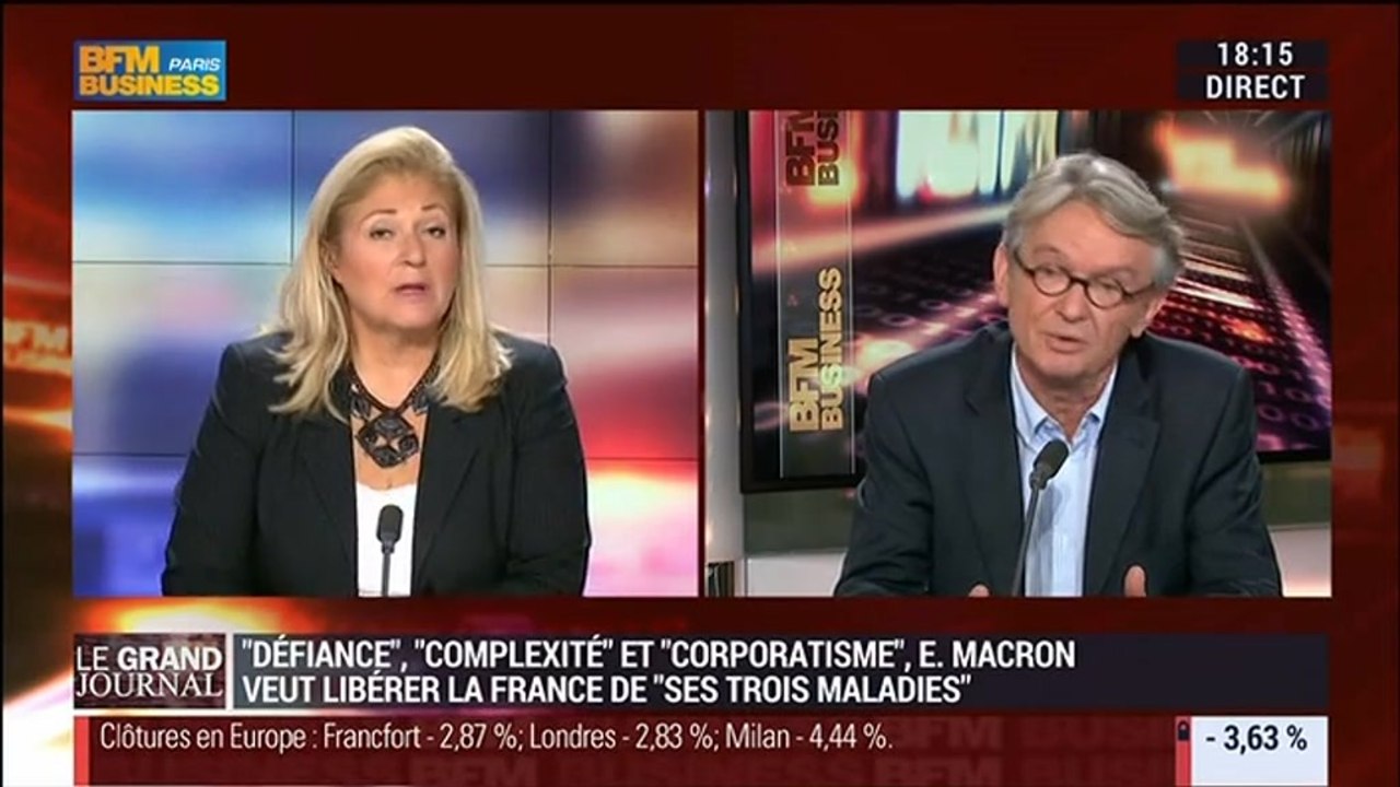 Jean-Claude Mailly, secrétaire général de Force Ouvrière (1/3) – 15/10