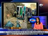 Ecuador: Cuatro peruanos muertos en accidente de tránsito
