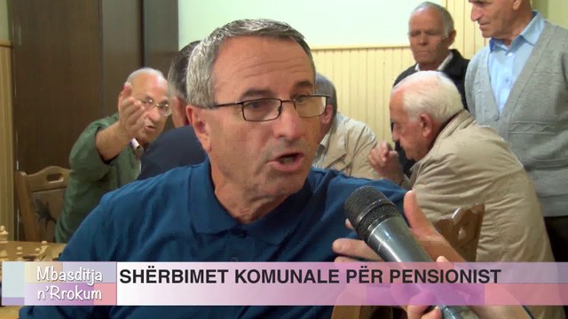 MBASDITJA n'RROKUM - SHERBIMET KOMUNALE PER PENSIONIST