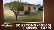 A louer - Maison/villa - SOUSTONS (40140) - 4 pièces - 107m²