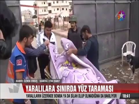 Kobani'den gelen PYD'li yaralılar yüz tanıma sistemiyle sınırdan içeri alınıyor