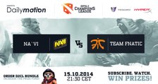 Na'Vi vs Fnatic Game 2 - Dota 2 Champions League EU Playoffs @TobiWanDOTA & Clairvoyance