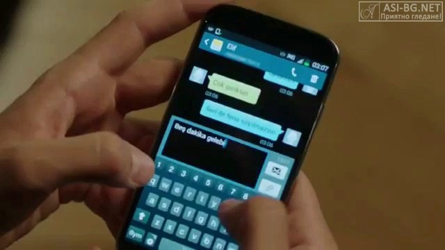 Kara Para Ask 20 епизод - Елиф и Йомер в стаята в хотела BGsub