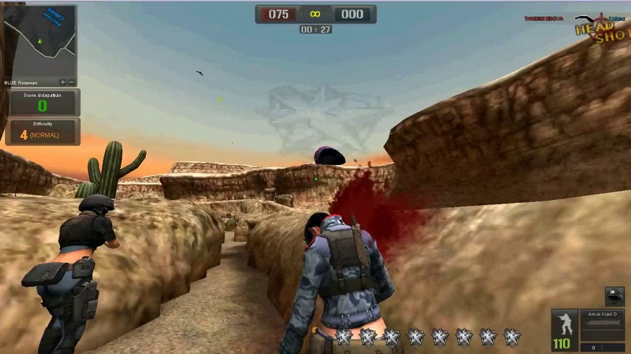 AMoK KUKRI D HEAdshoT bY TAMRIn gANTEnk (Pb oFF...