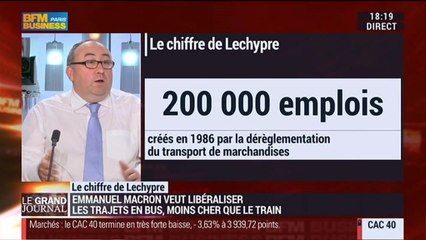 Emmanuel Lechypre: La dérèglementation des transports de marchandises a créé 200.000 emplois en 1986 - 15/10