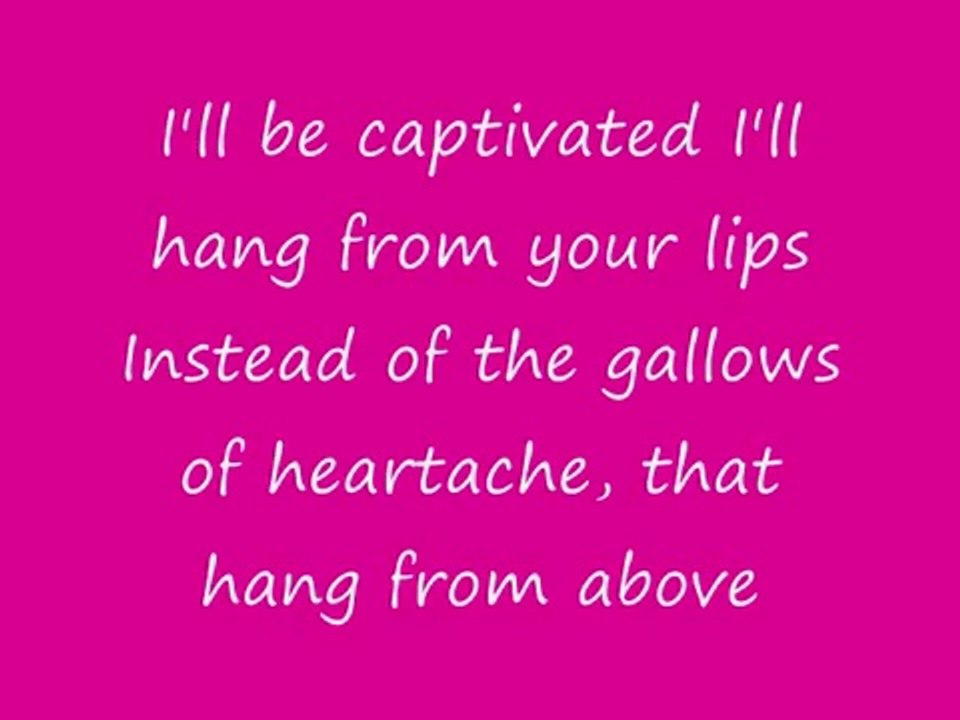 I'll Be - Edwin McCain - Lyrics