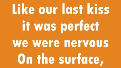 Ed Sheeran ~ UNI ~ Lyrics