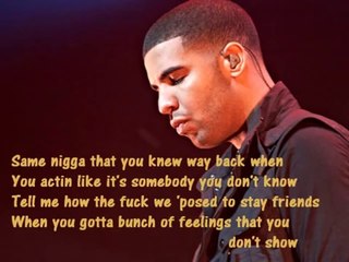 Drake - Trust Issues (lyrics)