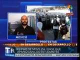 Universitarios mexicanos se solidarizan con normalistas de Ayotzinapa