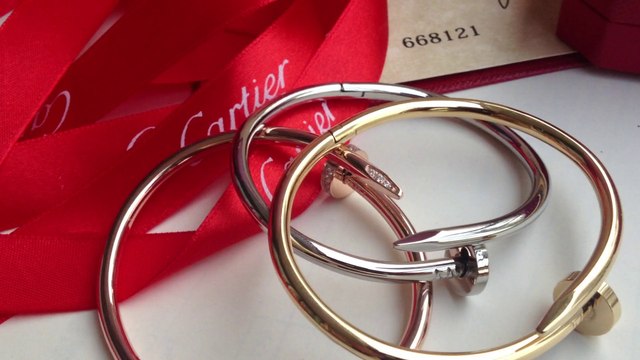 Cartier Juste un Clou Bracelet Yellow Gold, White Gold & Pink Gold