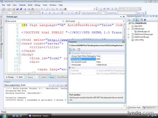 01 05. Understanding the development web server