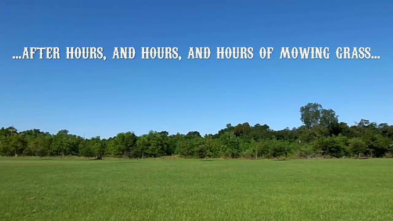 When You Get a New Lawnmower...