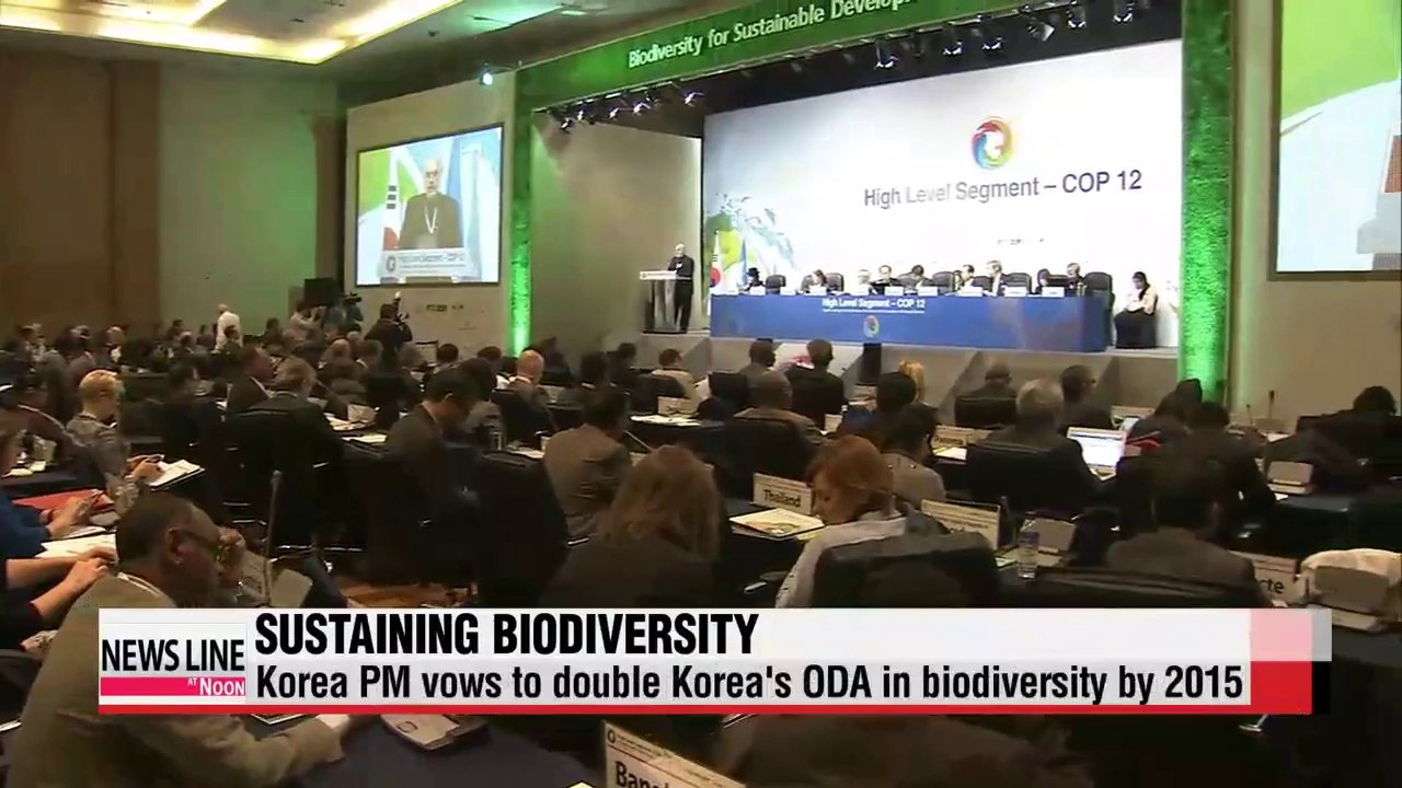Environmental, political leaders gather in Pyeongchang for 12th biodiversity conference