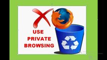 how to browse private websites without deleting browsers history