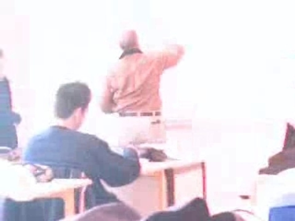 Image d'archive d'un prof mithyque