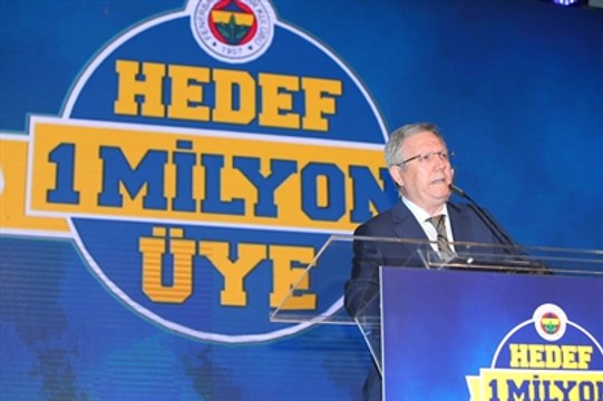 Fenerbahçe'nin 'Hedef 1 Milyon Üye' Projesi Törenle Tanıtıldı